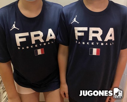 Camiseta Nike Practice Francia Jr