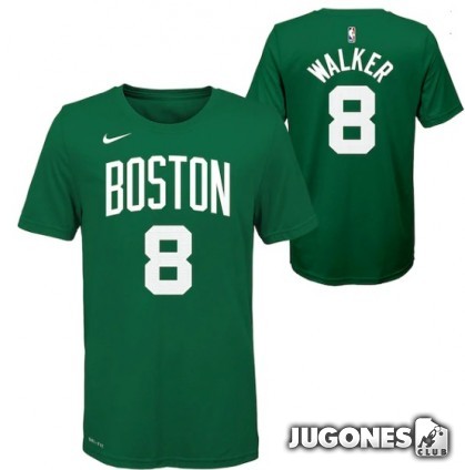 Camiseta NBA Kemba Walker Boston Celtics Jr