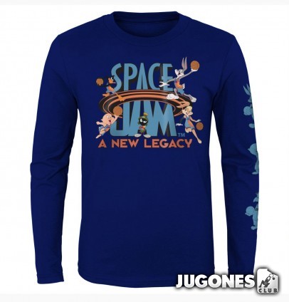 Camiseta Space Jam All In Logo