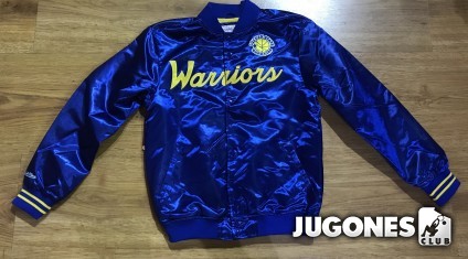 Special Script Lightweight Satin Jacket Golden State Warriors