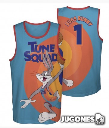 Camiseta Space Jam Bugs Bunny algodon Boxed Out Kids