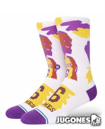 Paint Lebron James Socks