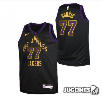 Camiseta City Edition Angeles Lakers Luka Doncic