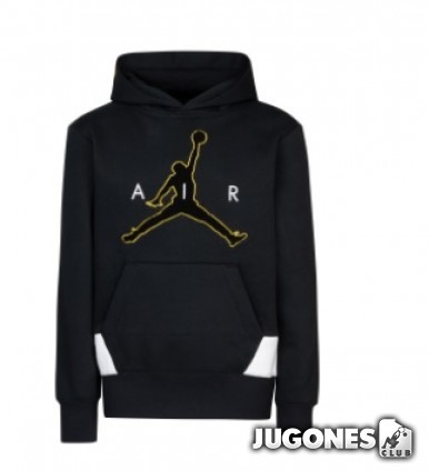 Sudadera Jordan JDB Black & Gold Flc