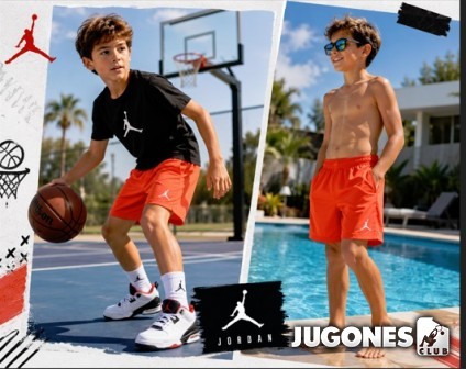 Pantalon Jordan Jr Coral
