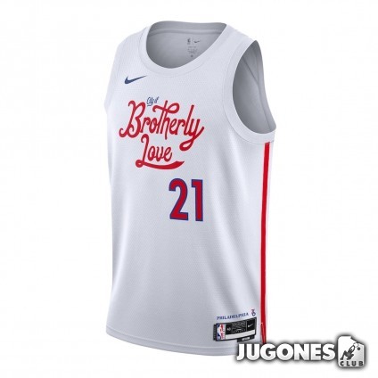 NBA Philadelphia 76ERS Swingman Jersey Joel Embiid `City Edition 22/23`