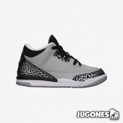 Nike Air Jordan 3 Wolf Grey PS