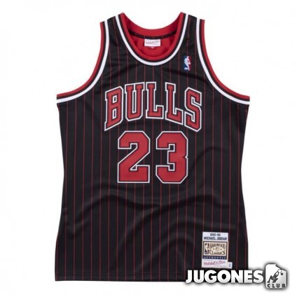 Authentic Jersey Chicago Bulls 1995-96 Michael Jordan