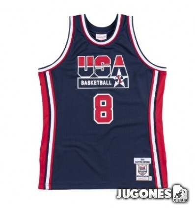 Camiseta NBA Autentica 1992 Usa Basketball Scottie Pippen