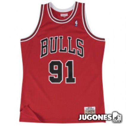 Camiseta Chicago Bulls Dennis Rodman Jr 1997-1998