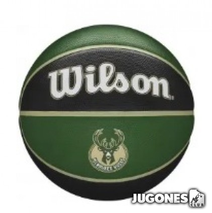 Balon Wilson NBA Team Tribute Milwaukee Bucks