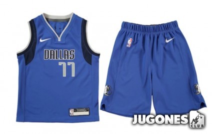 Conjunto NBA Kids Luka Doncic Dallas Mavericks