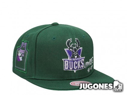 Gorra NBA Jersey Love Milwaukee Bucks