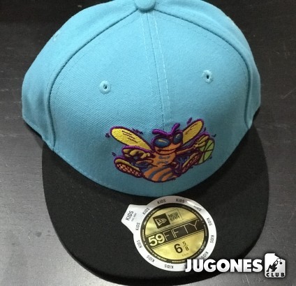 New Era Neon Hornets Jr Hat