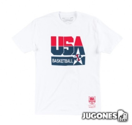 Usa Basketball logo tee