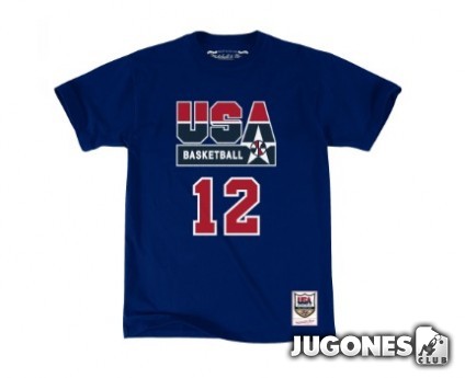 Camiseta Nombre y Numero John Stockton Usa Basketball