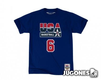 Camiseta Nombre y Numero Patrick Ewing Usa Basketball