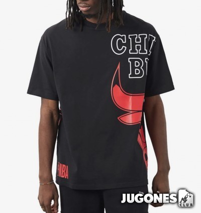 Camiseta Chicago Bulls Half Logo