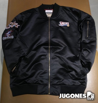 Chaqueta Bomber Philadelphia 76ers