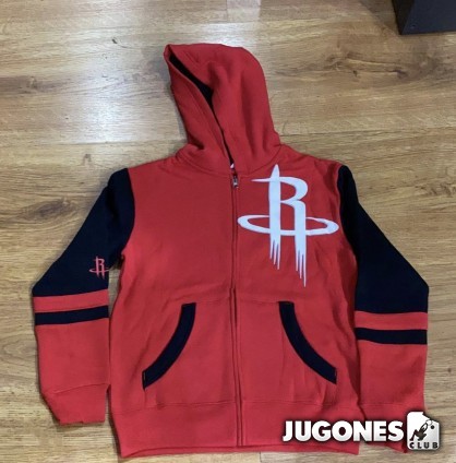 Sudadera con Cremallera Houston Rockets Jr