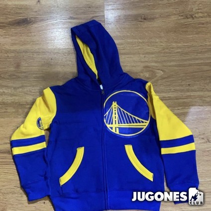 Sudadera con Cremallera Golden State Warriors Jr