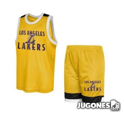 Angeles Lakers Mesh Set
