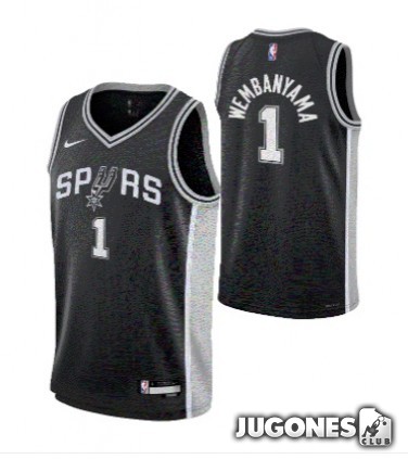 Camiseta San Antonio Spurs Victor Wembanyama