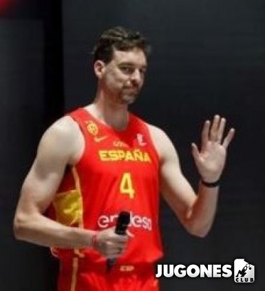 Spain Nike (Road) Limited Pau Gasol