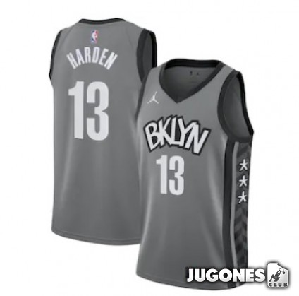 Camiseta Brooklyn Nets James Harden Jr Statement Edition