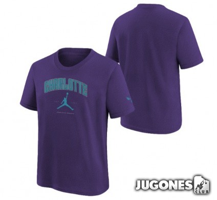 NBA Jordan Cities Charlotte Hornets Tee