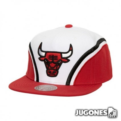 Overhead Snapback Chicago Bulls