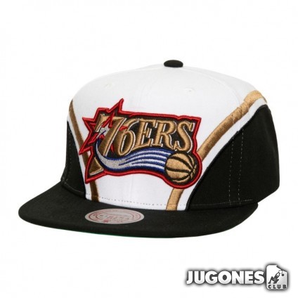 Overhead Snapback Philadelphia 76Ers