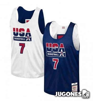 Camiseta Reversible Usa Basketball Larry Bird