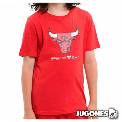 Chicago Bulls Crafted logo  tee