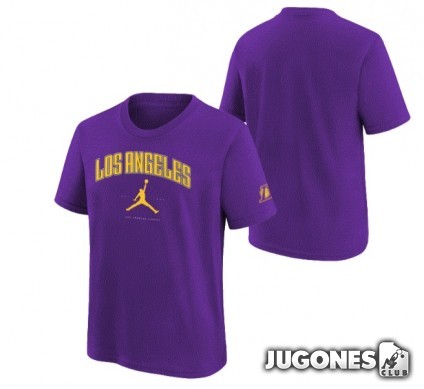 Camiseta NBA Jordan Cities Angeles Lakers