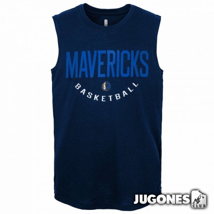 Camiseta First String Muscle Dallas Mavericks