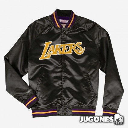 Los Angeles Lakers Lightweight Satin Jacket