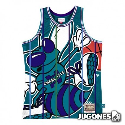 Camiseta Big Face 2.0 Charlotte Hornets