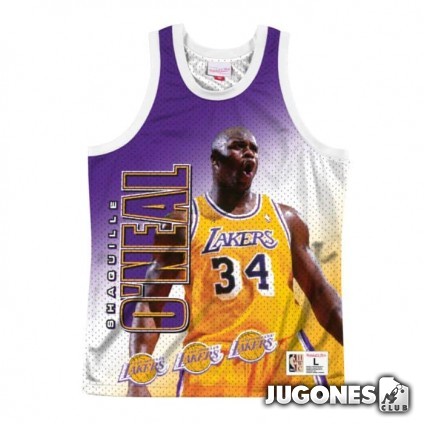 Behind the Back Los Angeles Lakers Shaquille O`Neal