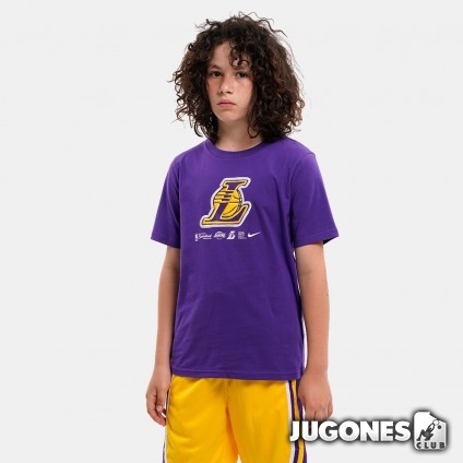 Angeles Lakers Crafted logo  tee