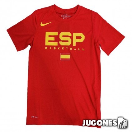 Camiseta Nike Espaa Practice GPX `Red`
