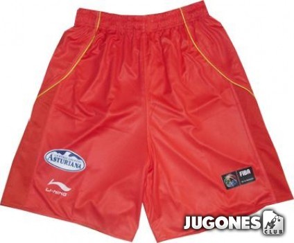 Red shorts Spanish team