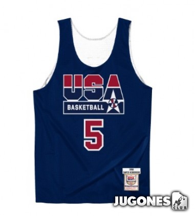 Camiseta Reversible Usa Basketball David Robinson