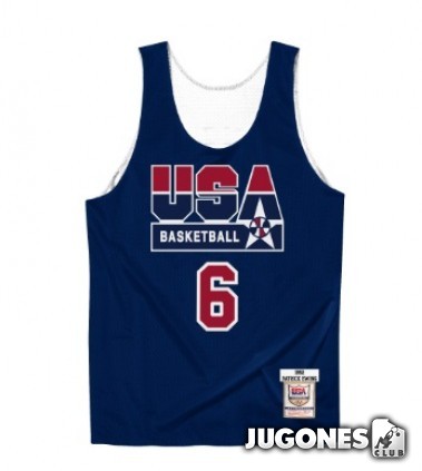 Camiseta Reversible Usa Basketball Patrick Ewing