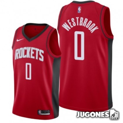 Big Kids` NBA Houston Rockets Rusell Westbrook  Jersey