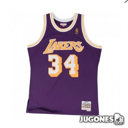 Camiseta Angeles Lakers Shaquille Oneal 1996-1997