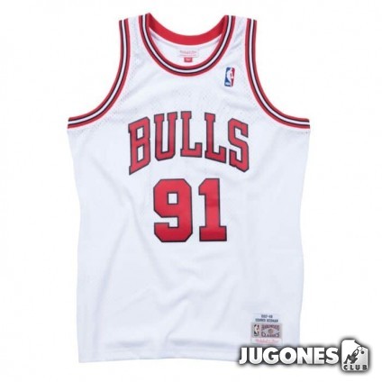 Swingman Jersey Chicago Bulls 1997-98 Dennis Rodman