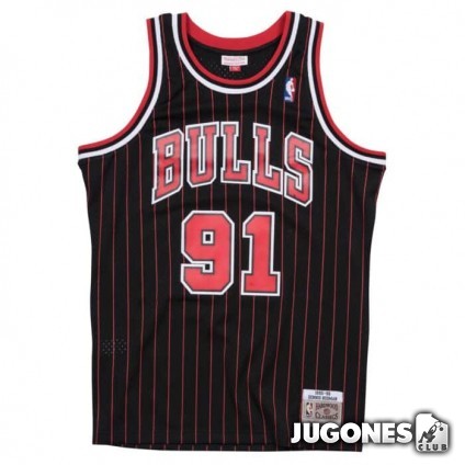 Swingman Jersey Chicago Bulls Alternate 1995-96 Dennis Rodman
