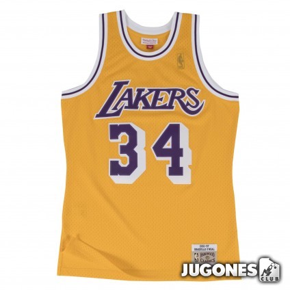 Camiseta NBA Angeles Lakers Shaquille Oneal 1996-97