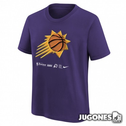 Phoenix Suns Crafted logo  tee